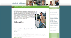 Desktop Screenshot of christiewhitman.com